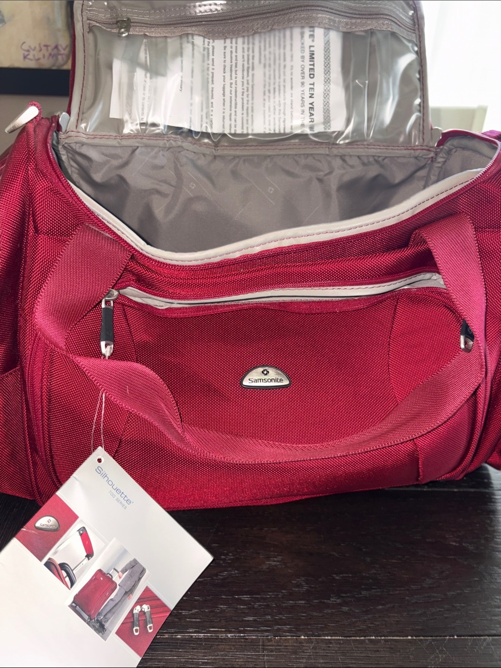 Samsonite Women's Scarlet Red Travel Duffel